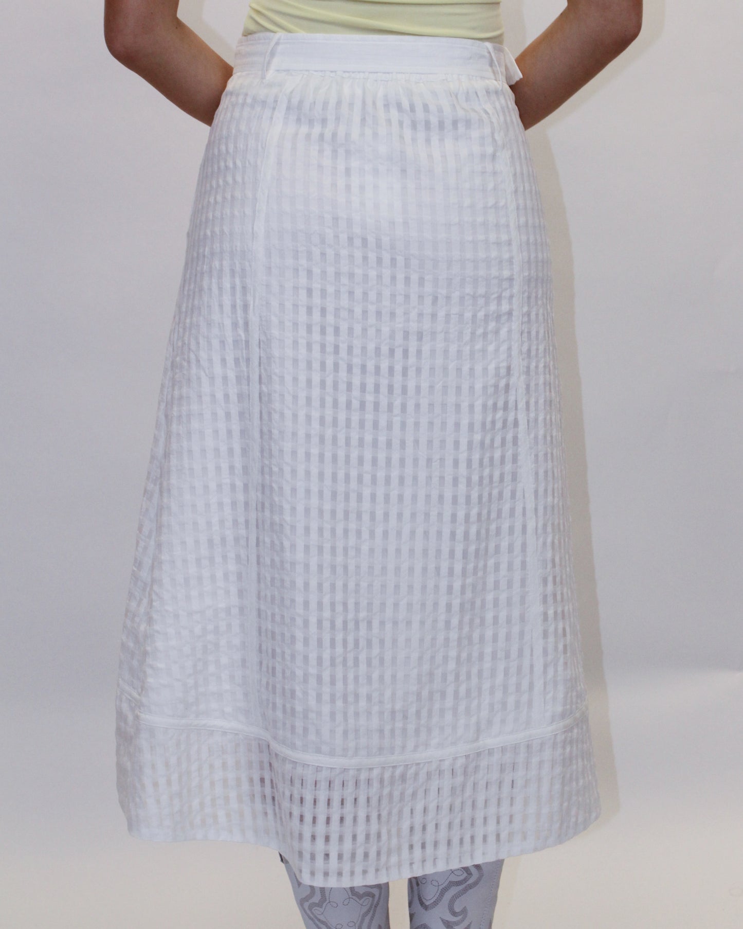 Erin Buckle Midi Skirt