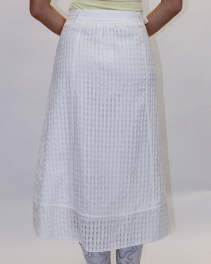 Erin Buckle Midi Skirt