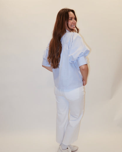Joelyn Puff Sleeve Blouse