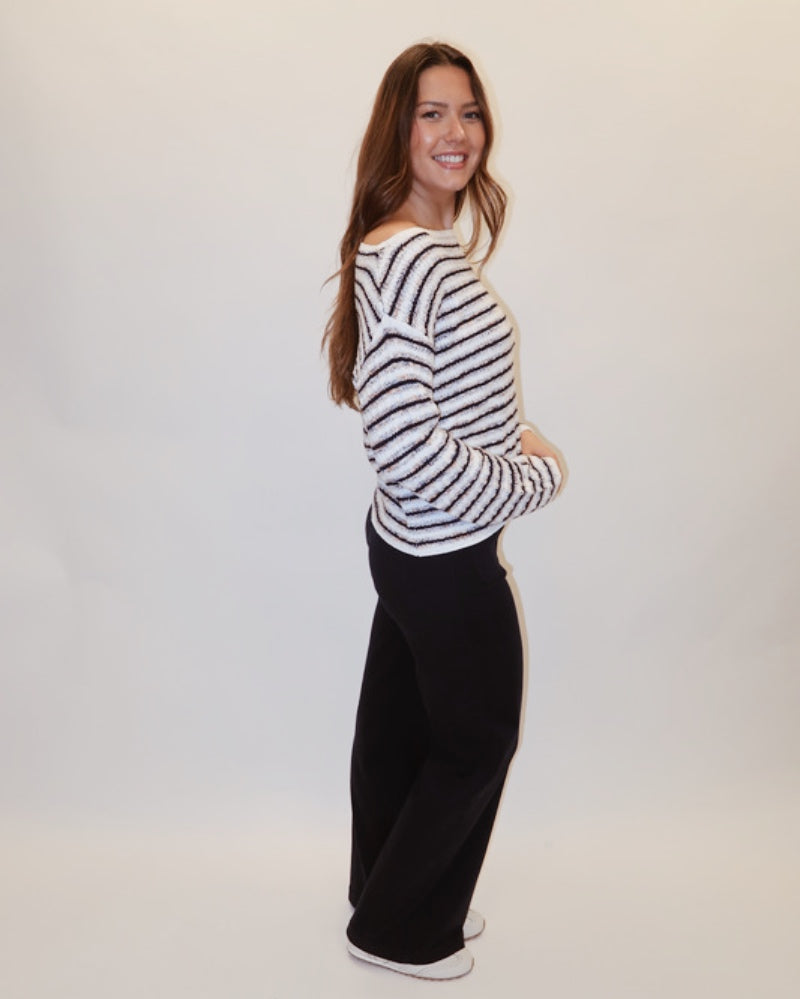Mari Borough Stripe Sweater