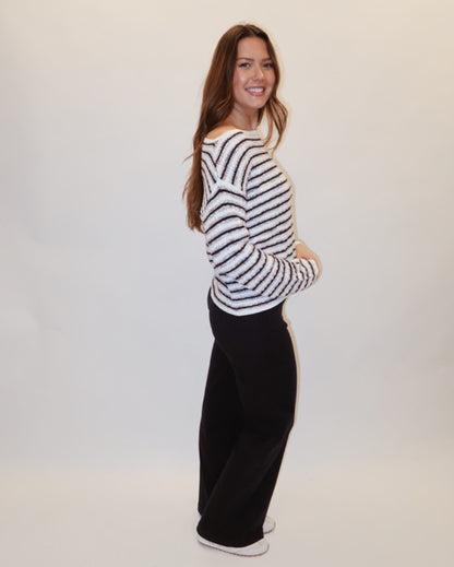 Mari Borough Stripe Sweater