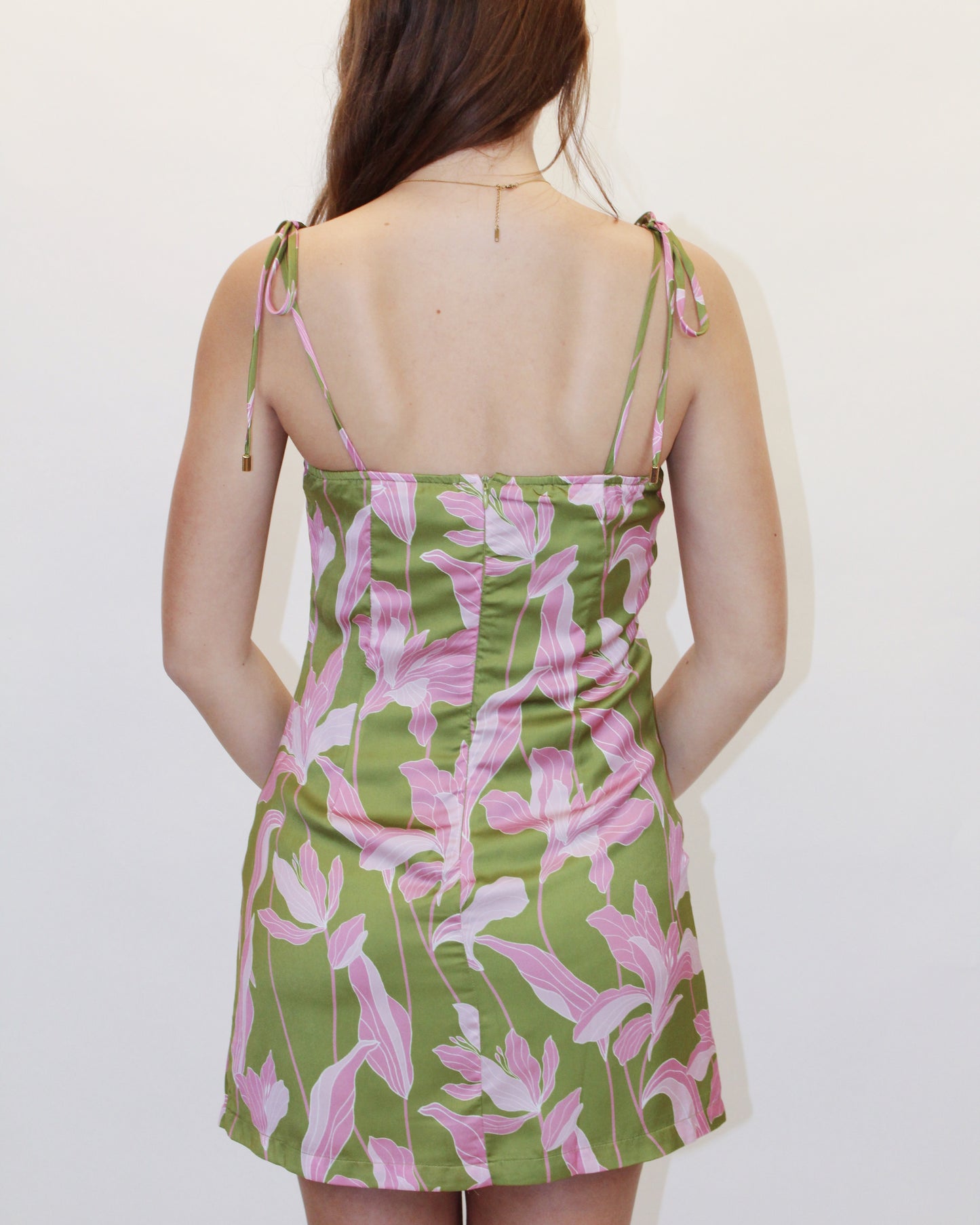 Flora Tropical Mini Dress