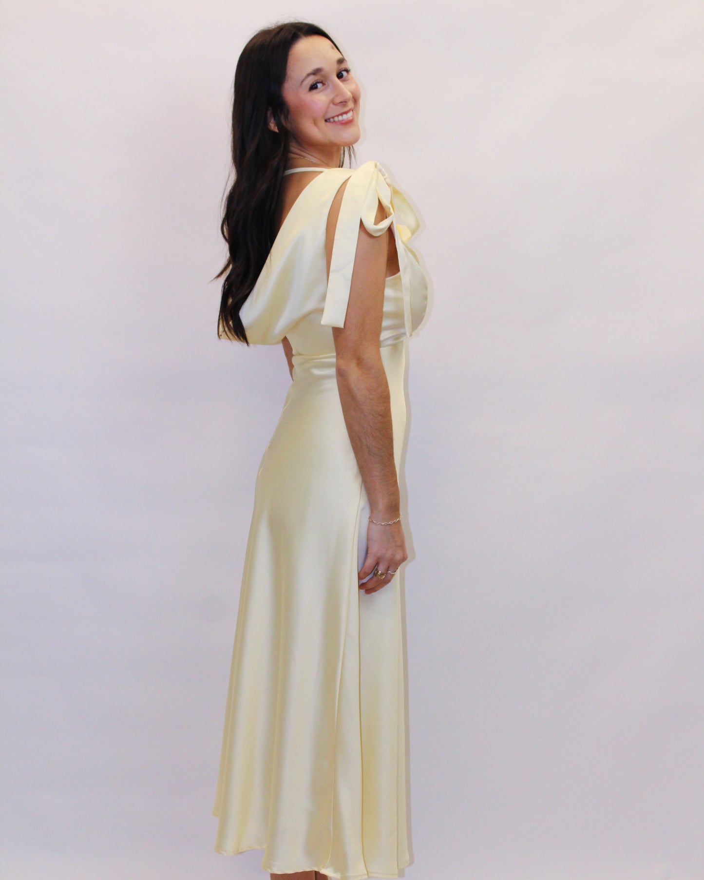 Henrietta Tie Midi Dress