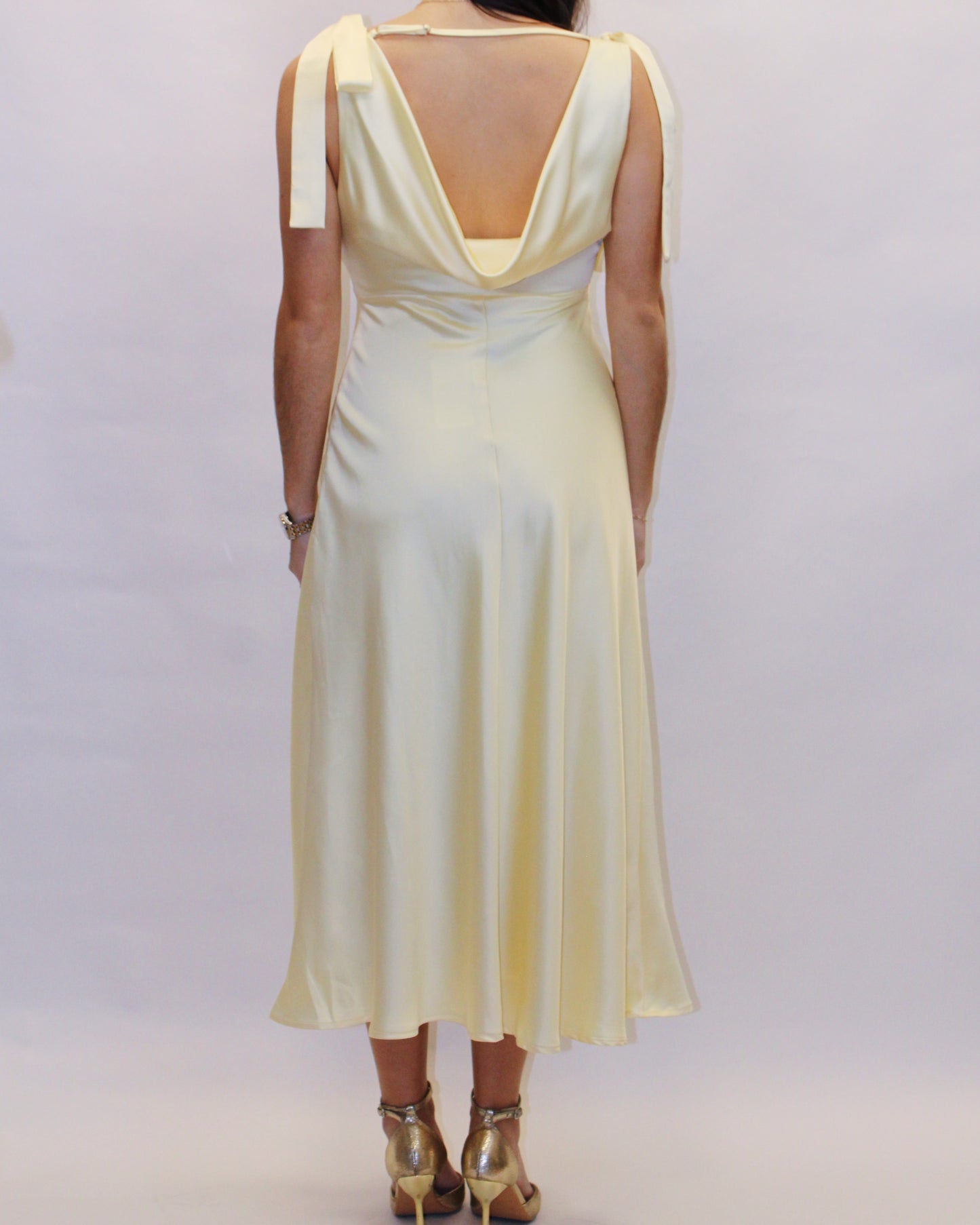 Henrietta Tie Midi Dress