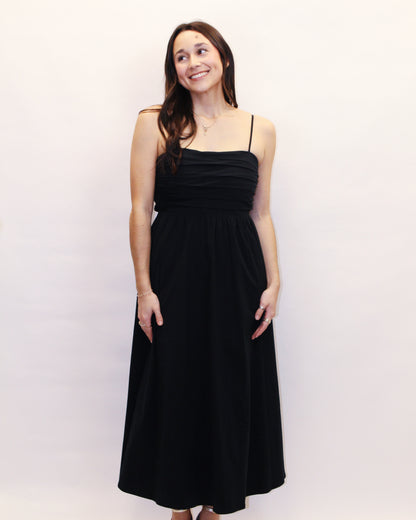 Harriett Smocked Midi Dress