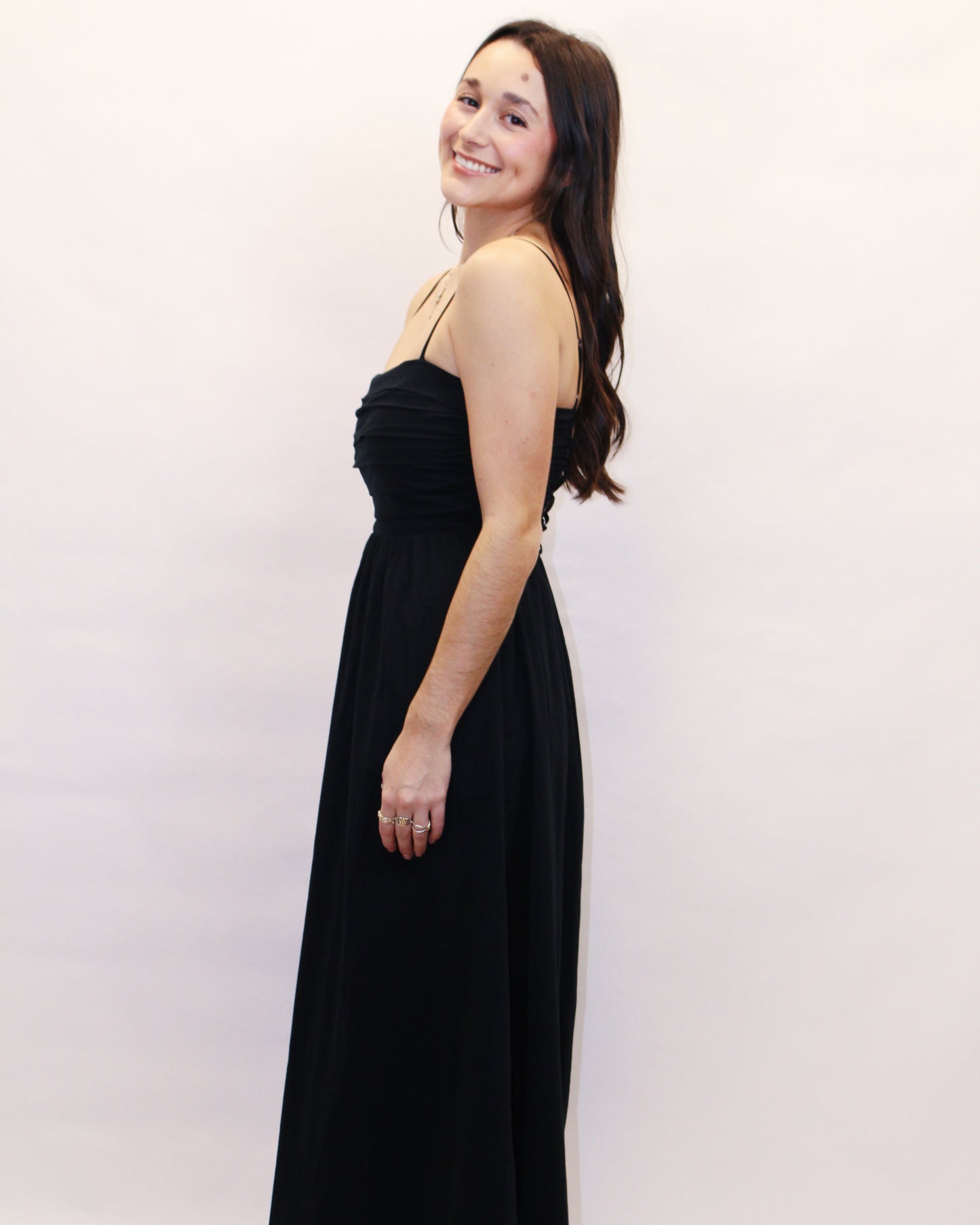 Harriett Smocked Midi Dress