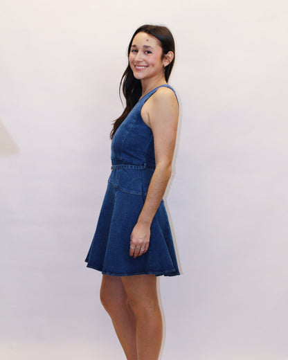 Lola Denim Mini Dress