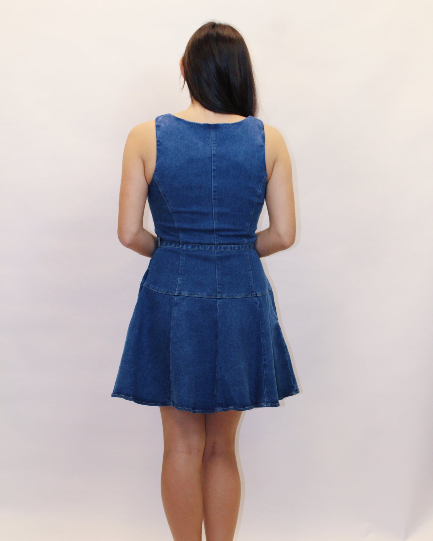 Lola Denim Mini Dress