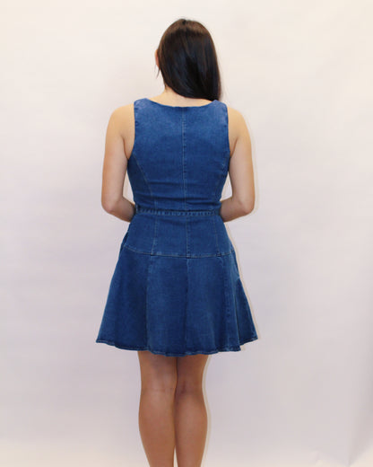 Lola Denim Mini Dress