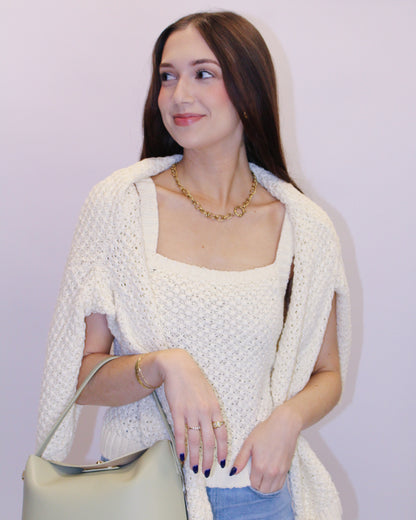 Brielle Basket Weave Tank