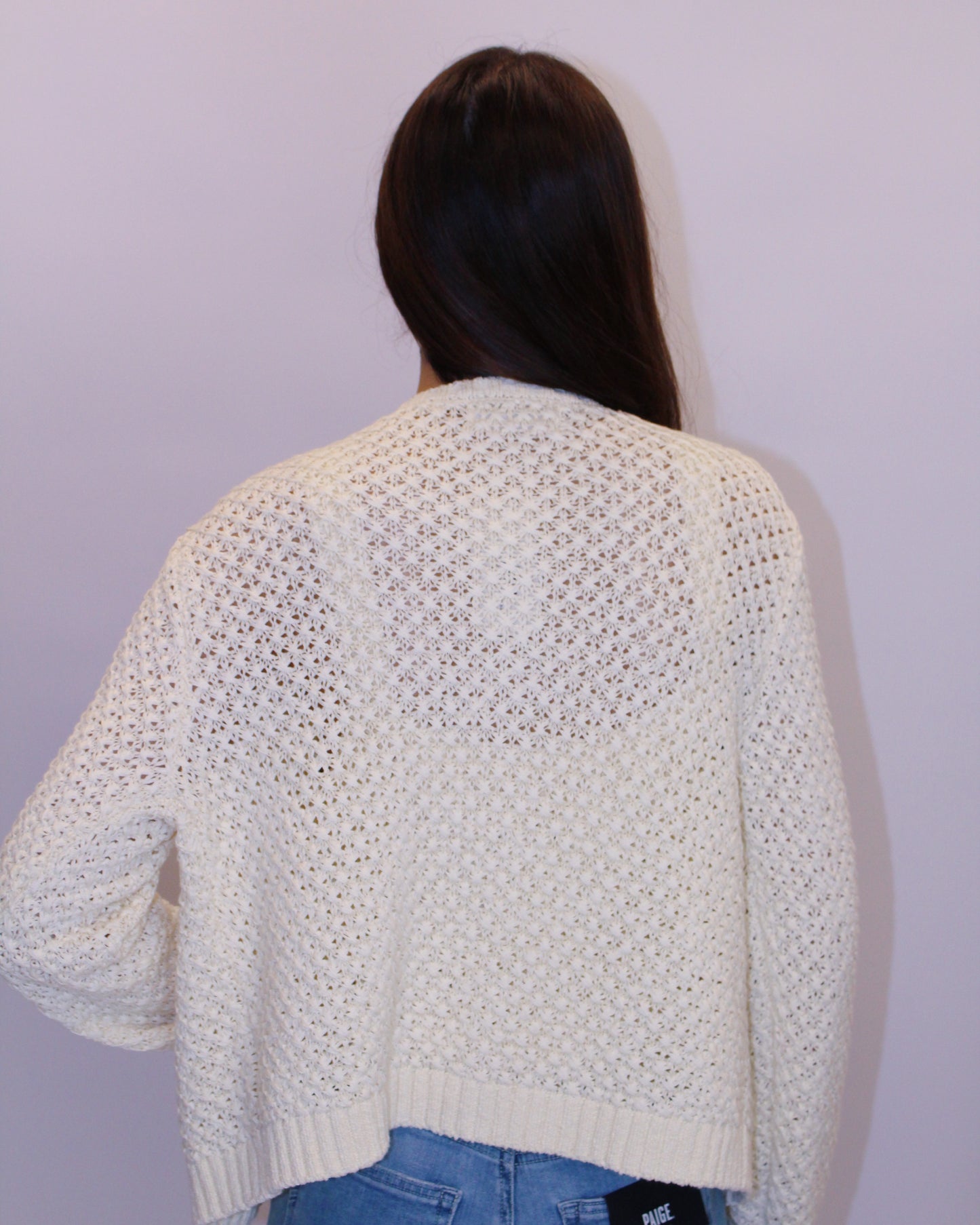 Brielle Basket Weave Cardigan