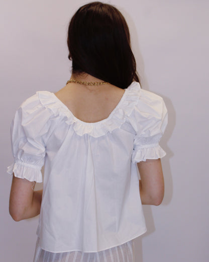 Bijou Off White Top