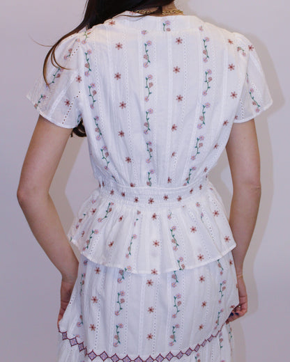 Allison NY Cordelia Ruffle Blouse