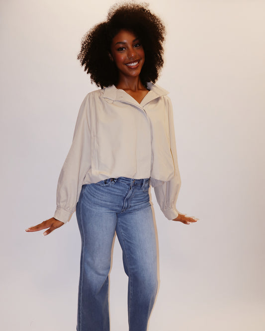 Bella Cropped Trench Jacket