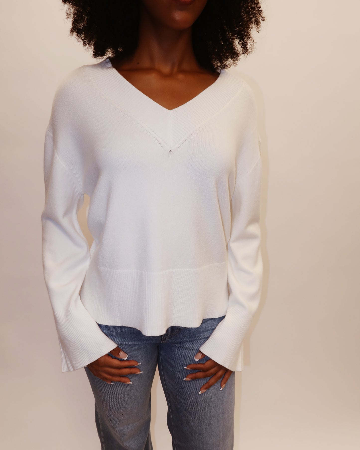 Asclepias V Neck Sweater