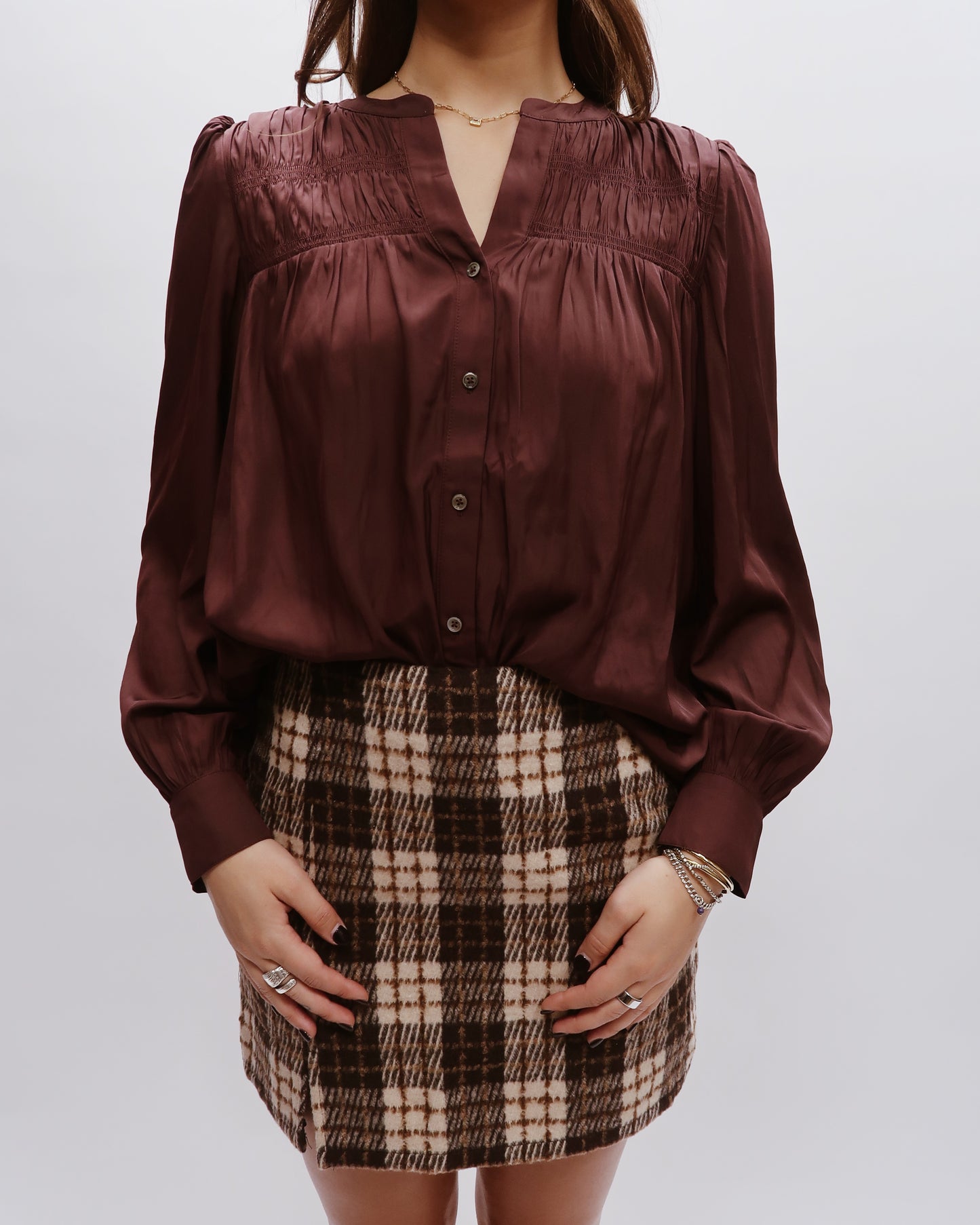 Rebecca Smocked Blouse