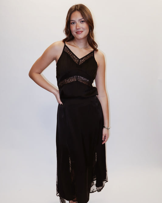 Alice Lace Midi Skirt