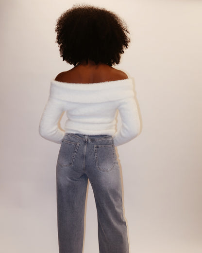 Laura Off Shoulder Sweater