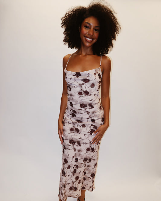 Marnie Floral Midi Dress
