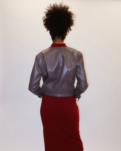 Karina Grimaldi Natalie Vegan Leather Jacket