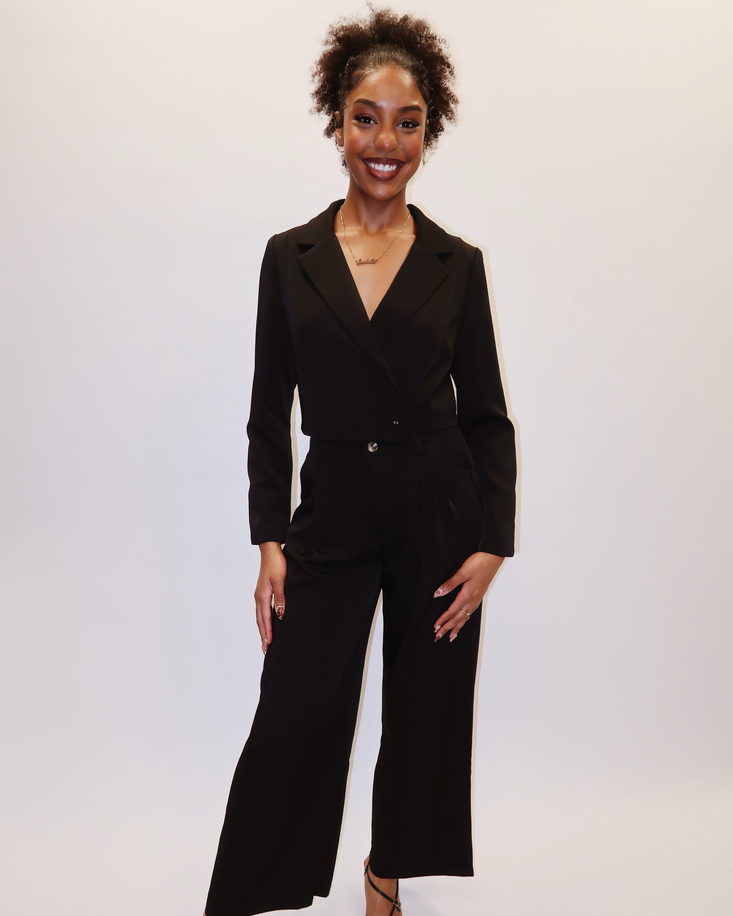 Melody Black Blazer Jacket