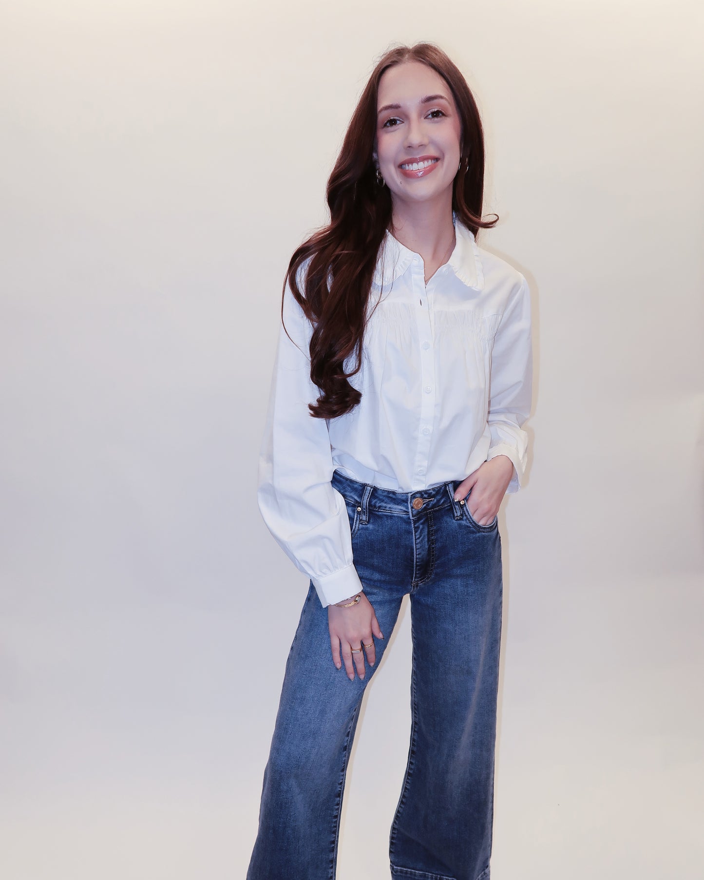 Emerie Button Down Blouse