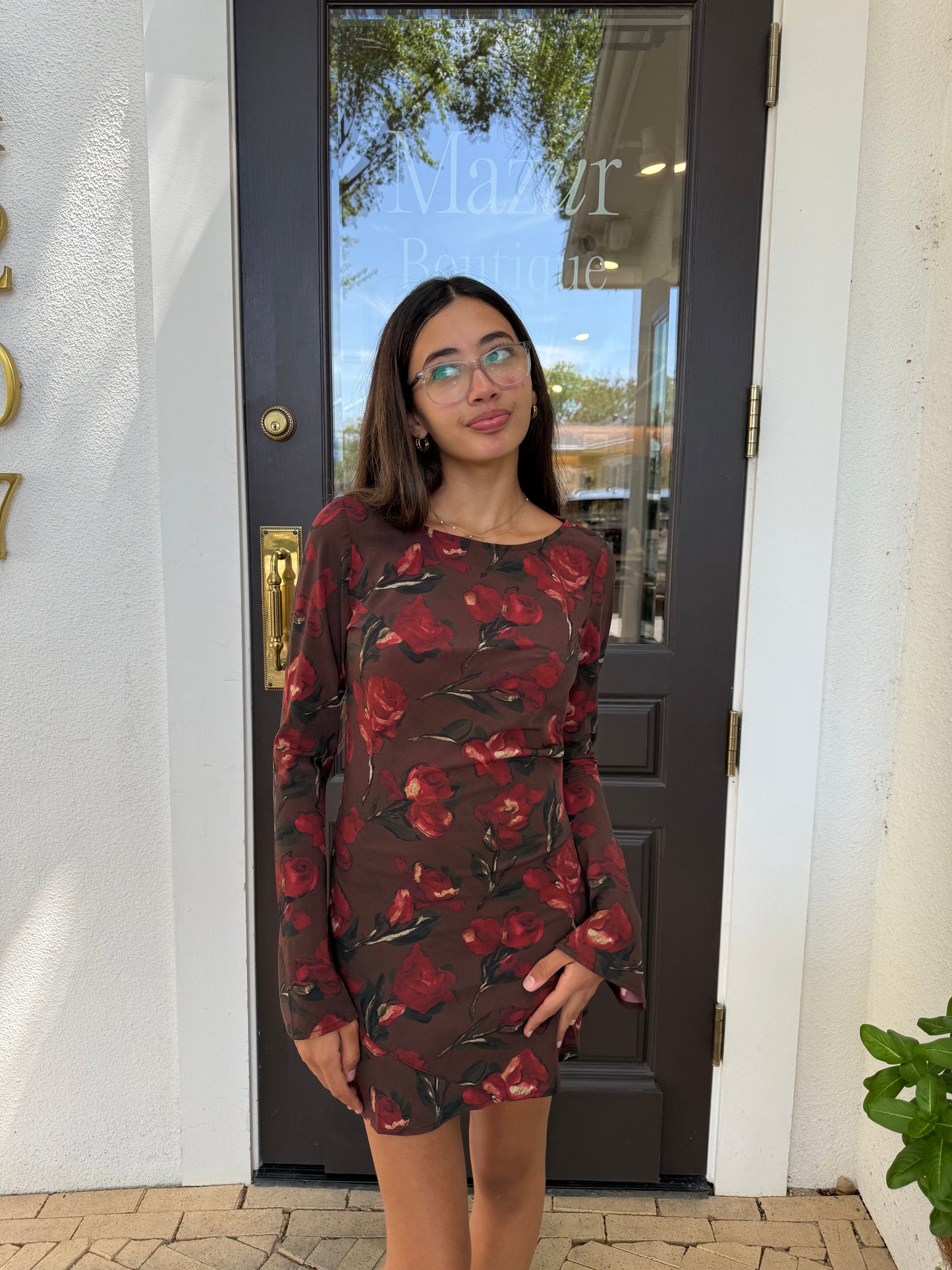 Palermo Floral Mini Dress