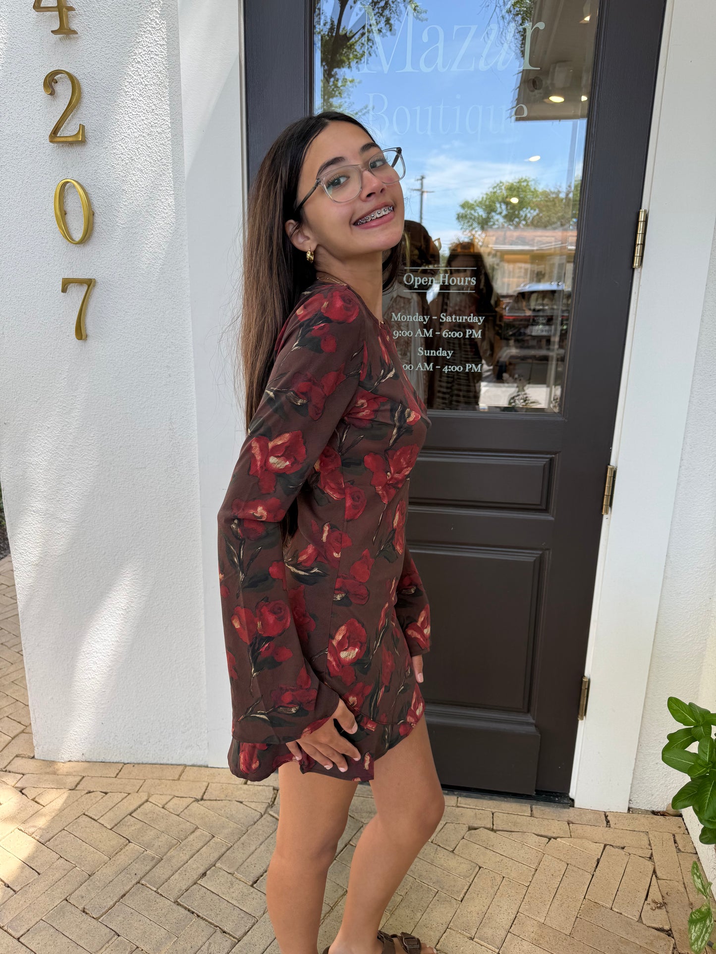 Palermo Floral Mini Dress