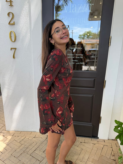 Palermo Floral Mini Dress