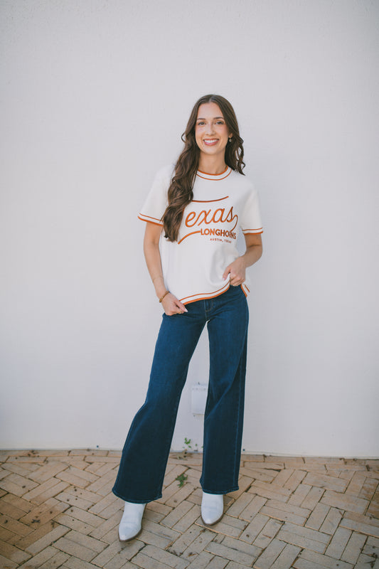 Texas Clayton Classic Luxe Sweater Tee