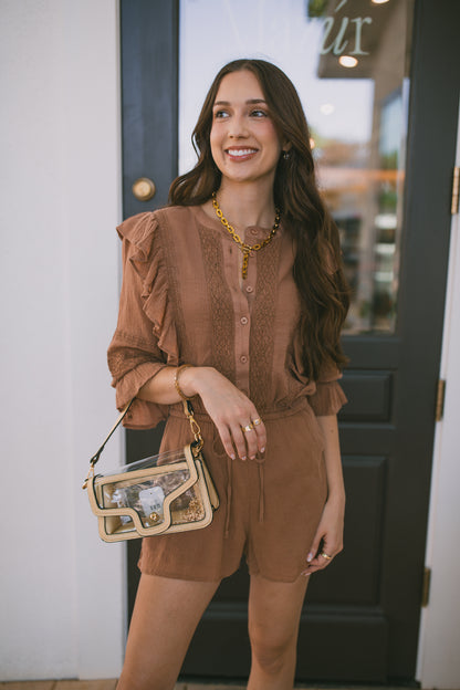 India Ruffle Romper