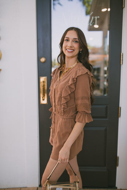 India Ruffle Romper