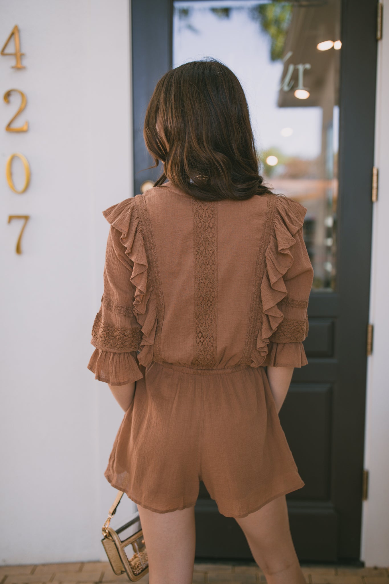 India Ruffle Romper