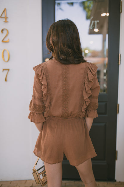 India Ruffle Romper