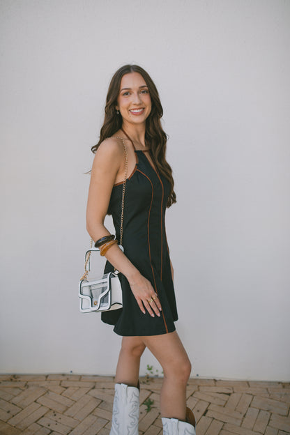 Hanna Halter Mini Dress