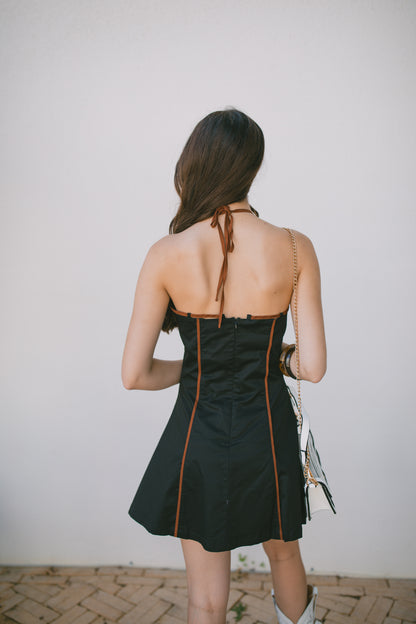 Hanna Halter Mini Dress