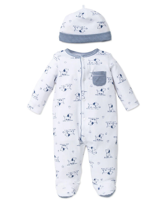 Blue Puppies Onesie