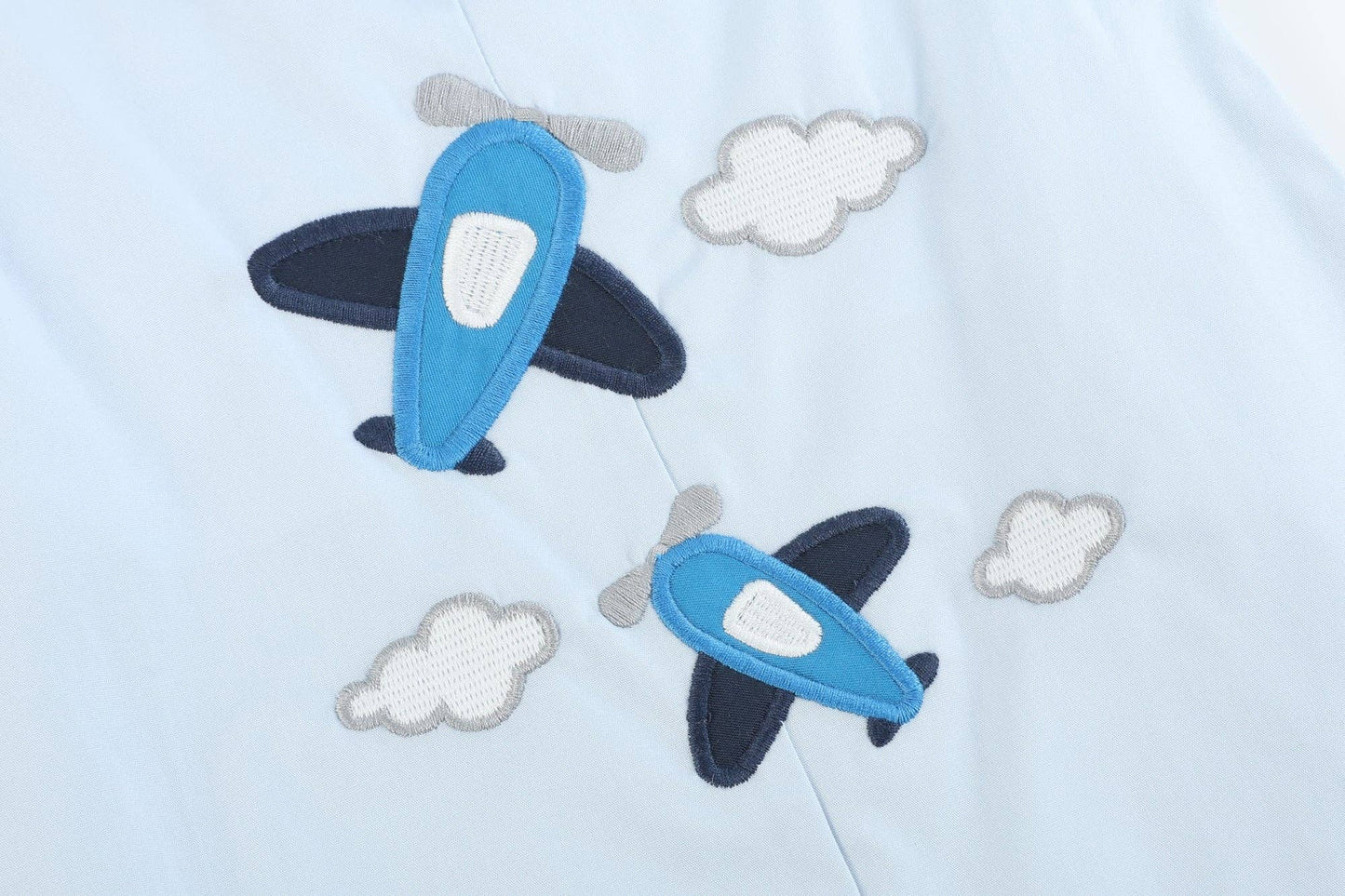 Blue Airplane Shortalls