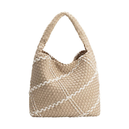 Johanna Almond Nylon Shoulder Bag