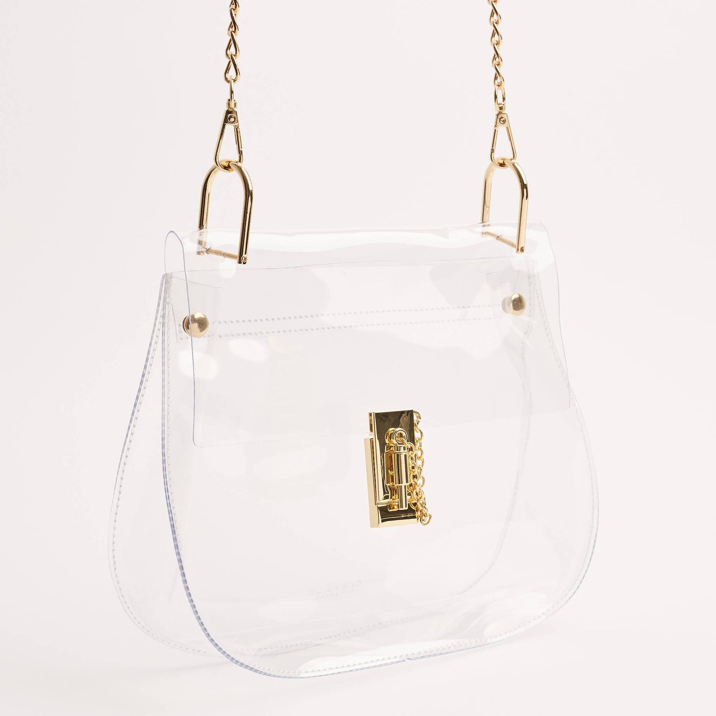 The Ginger Clear Stadium Handbag