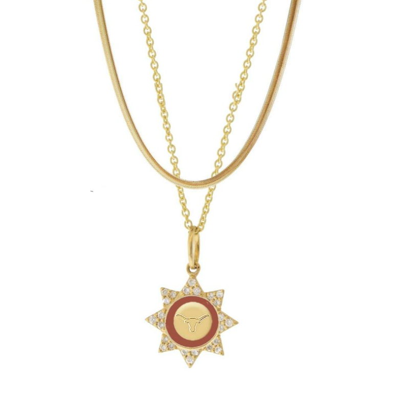 Longhorns Silene Necklace