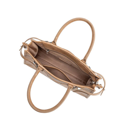 Rhonda Tan Vegan Leather Bag