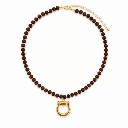 Horse Bit Beaded Necklace