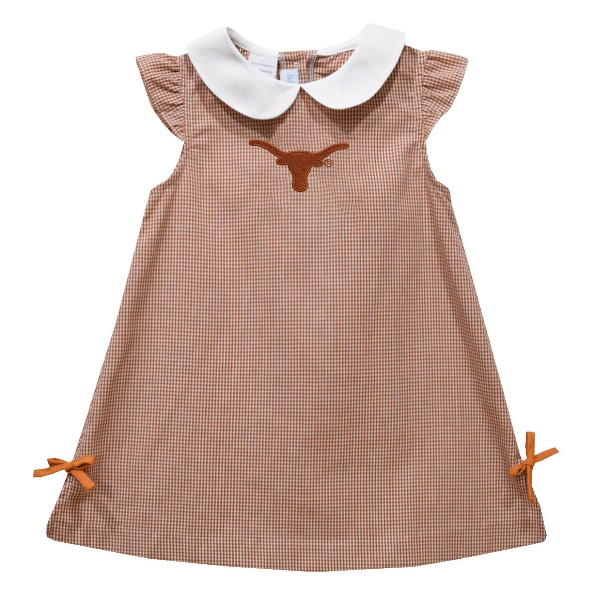 Longhorns Embroidered Dress