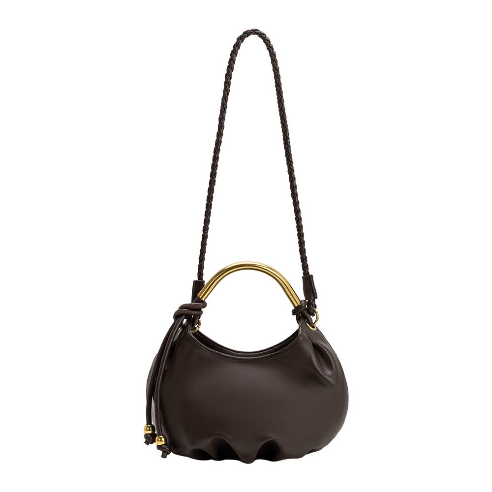 Dottie Espresso Top Handle Bag