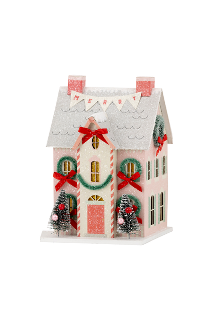 Christmas Village Merry House Decor