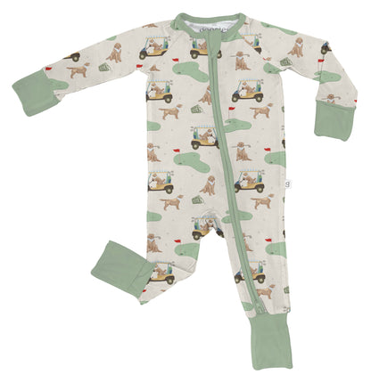 Barks & Birdies Baby Zip PJs