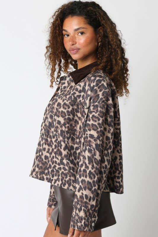 Ansley Leopard Jacket