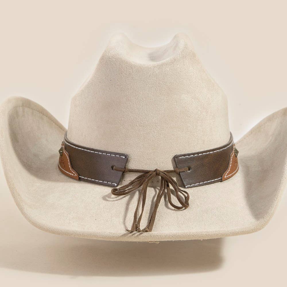 Longhorn Faux Cowboy Hat