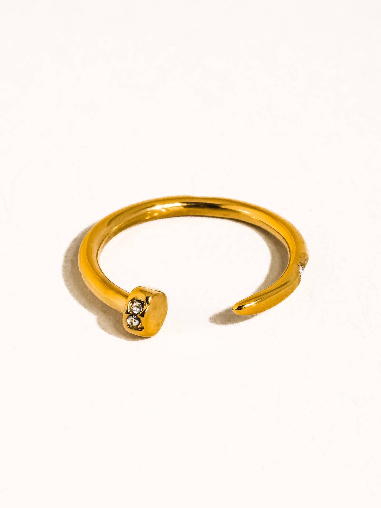Vexa 18K Gold Nail Ring